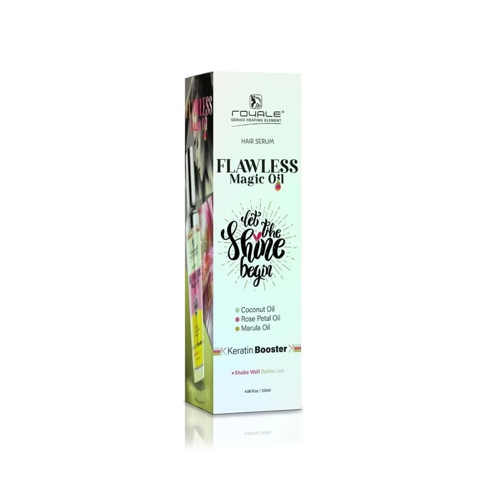 Flawless Magic Oil Hair Serum | Coconut Oil, Rose Petal Oil, & Marula Oil - Picture 3 of 12